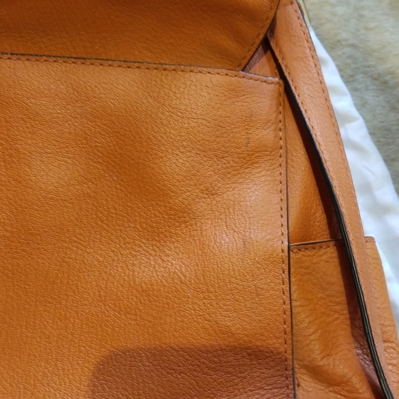 Michael Kors orange leather ladies handbag - Picture 7 of 7